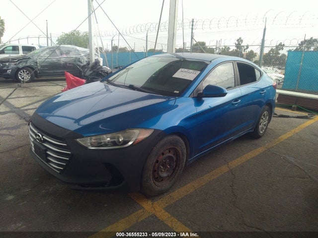 2017 HYUNDAI ELANTRA SE VIN: 5NPD74LF5HH165920