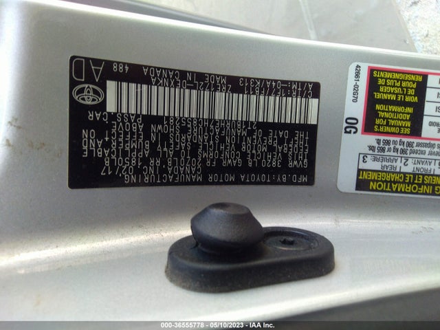 Toyota Corolla L/le/xle/se 2017 2T1BURHE7HC855281 Image 10