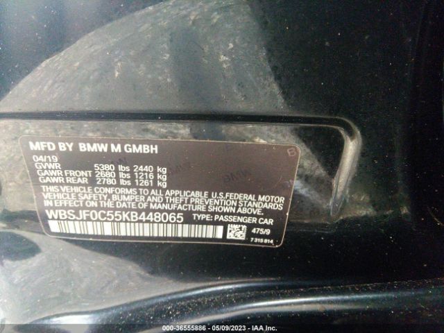 WBSJF0C55KB448065 BMW M5 Competition