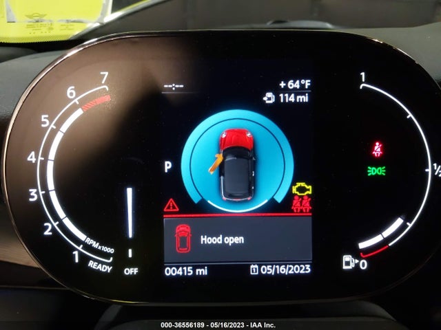 2023 MINI CONVERTIBLE COOPER VIN: WMW23DL02P3R08846