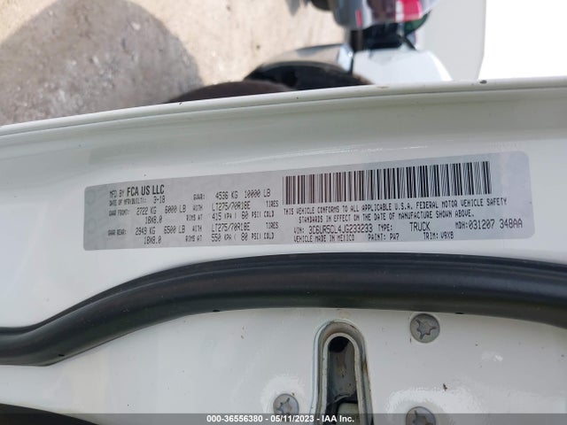 RAM 2500 Tradesman 2018 3C6UR5CL4JG233233 Image 10