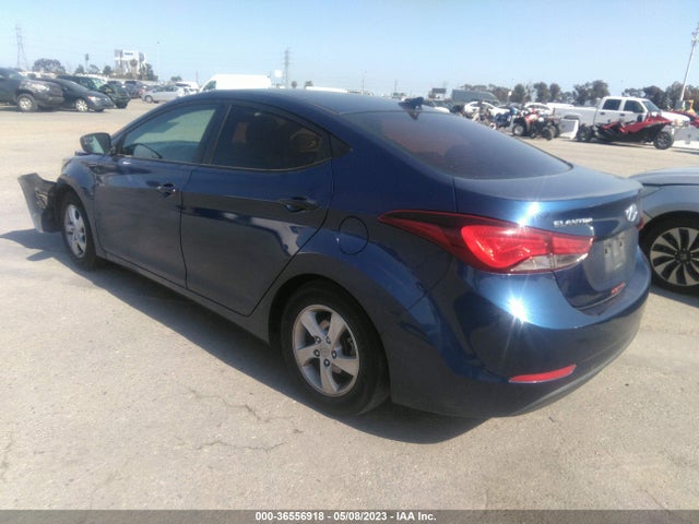 2015 HYUNDAI ELANTRA SE VIN: 5NPDH4AE8FH554121