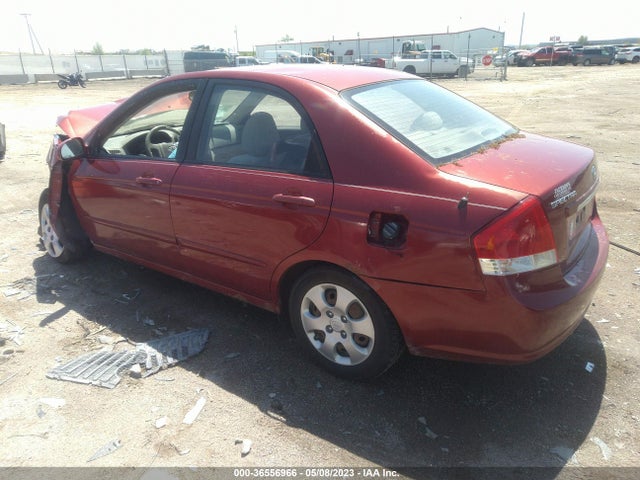2009 KIA SPECTRA EX VIN: KNAFE221895650494