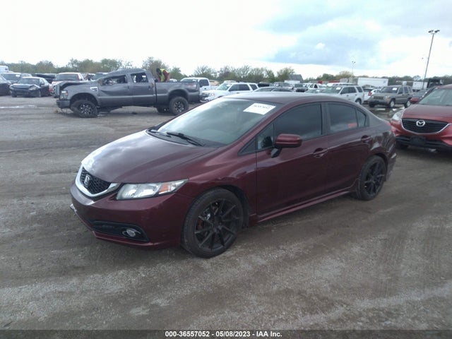 Honda Civic Sedan Lx 2014 19XFB2F53EE017439 Image 2