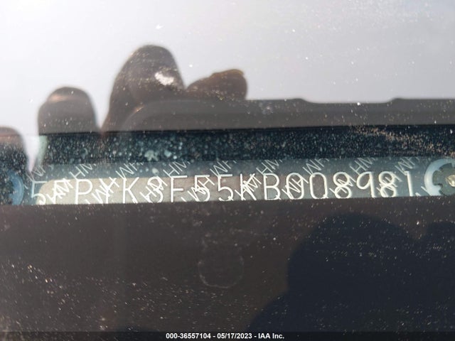 Honda Ridgeline Rtl 2019 5FPYK3F55KB008981 Image 9