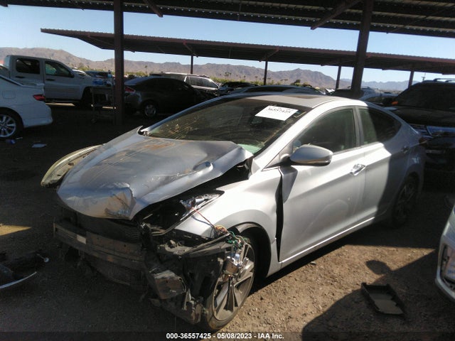 Hyundai Elantra Limited 2014 5NPDH4AE4EH498449 Image 2