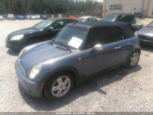 2005 MINI COOPER CONVERTIBLE VIN: WMWRF33435TG10163