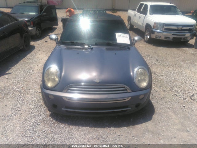 2005 MINI COOPER CONVERTIBLE VIN: WMWRF33435TG10163