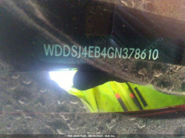 WDDSJ4EB4GN378610 Mercedes-Benz Cla Cla 250