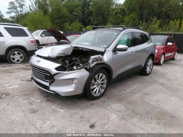 1FMCU0DZ7MUA16460 Ford Escape Titanium Hybrid