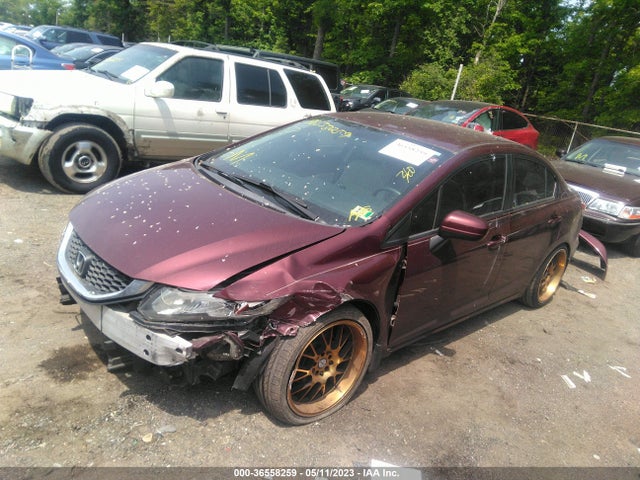 Honda Civic Sedan Lx 2014 19XFB2F56EE241126 Image 2