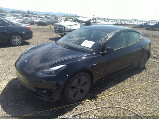 Tesla Model 3 Long Range 2022 5YJ3E1EB2NF334621 Image 2