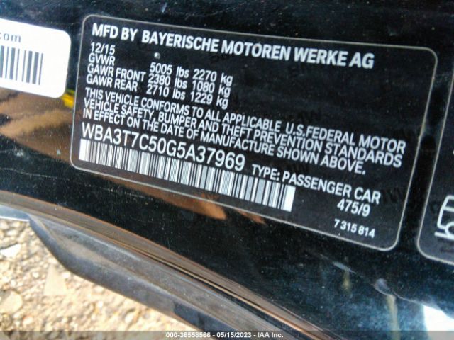 WBA3T7C50G5A37969 BMW 4 Series 435i Xdrive