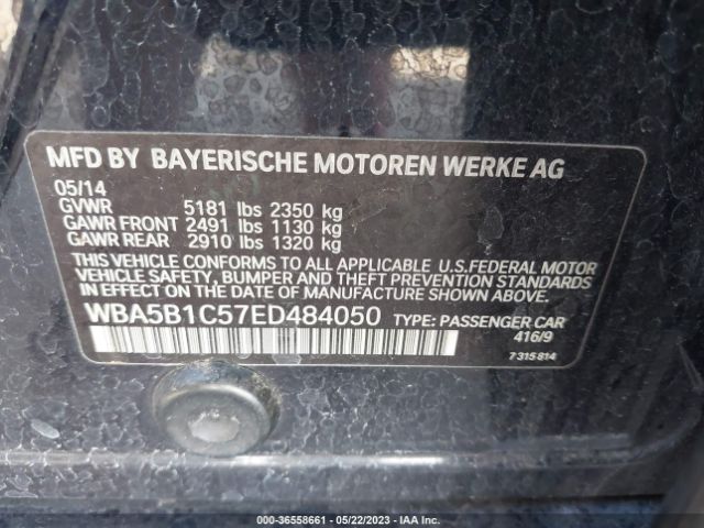 WBA5B1C57ED484050 BMW 5 Series 535i