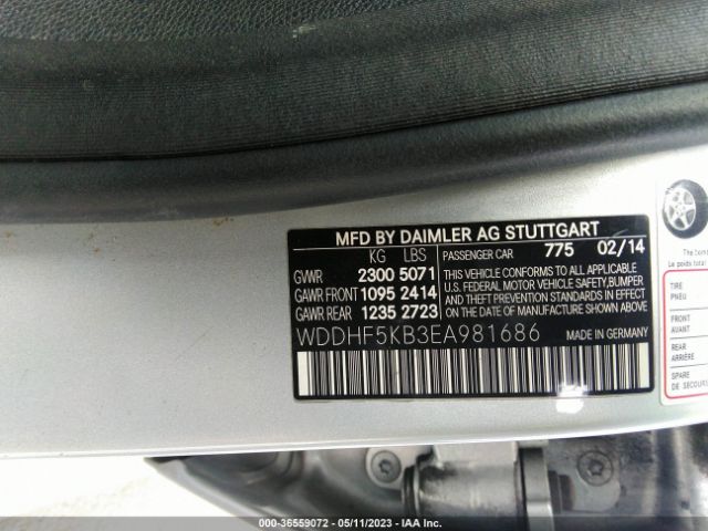 WDDHF5KB3EA981686 Mercedes-Benz E-class E 350