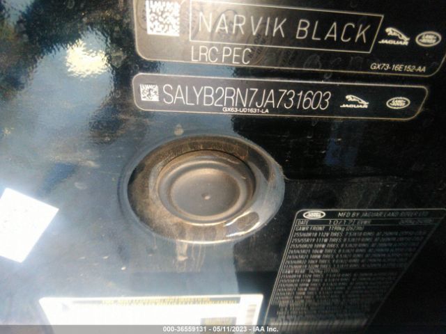 SALYB2RN7JA731603 Land Rover Range Rover Velar S