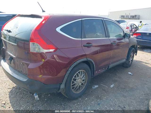 2012 HONDA CR-V LX VIN: 5J6RM3H36CL029074