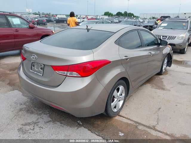 2013 HYUNDAI ELANTRA GLS VIN: 5NPDH4AE1DH292424