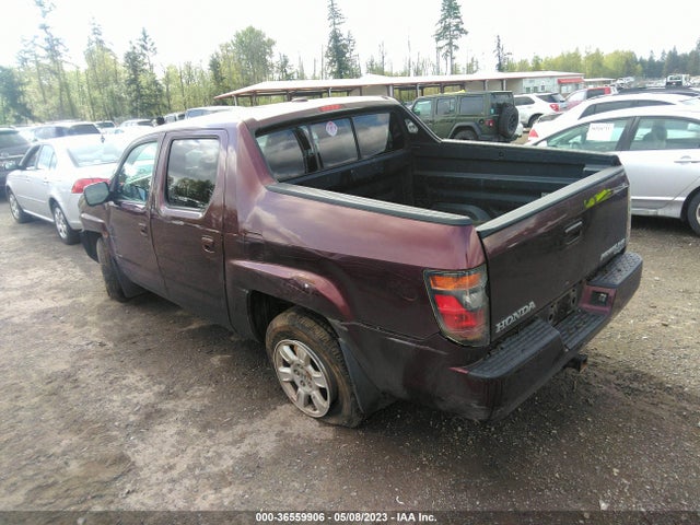 2007 HONDA RIDGELINE RTL W/LEATHER VIN: 2HJYK16587H544964