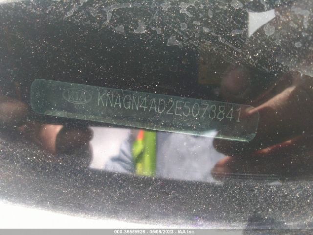 KNAGN4AD2E5073841 KIA Optima Hybrid Ex