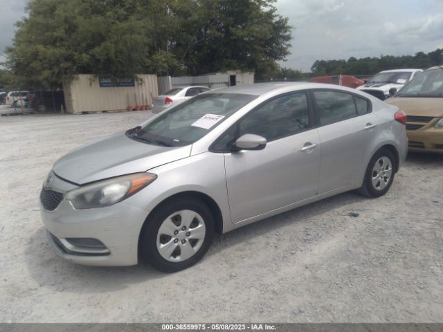 KNAFK4A67F5316468 KIA FORTE LX