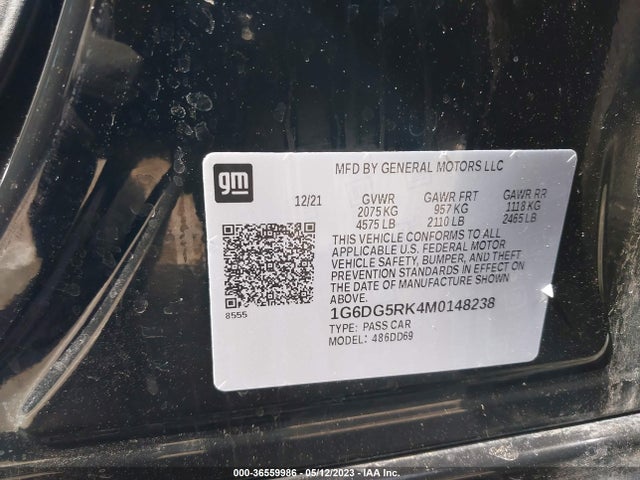 Cadillac Ct4 Sport 2021 1G6DG5RK4M0148238 Image 10