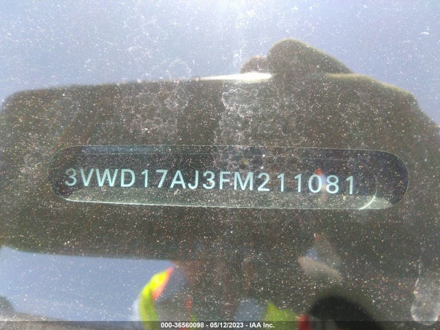 3VWD17AJ3FM211081 Volkswagen Jetta Sedan 1.8t Se