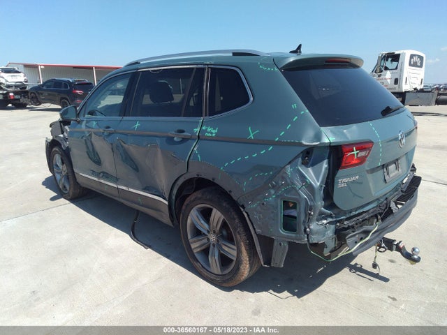 3VV2B7AX1MM075950 Volkswagen Tiguan Se/se R-line Black/sel