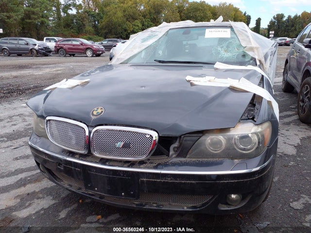 2007 BMW 7 SERIES 750LI VIN: WBAHN83597DT66050
