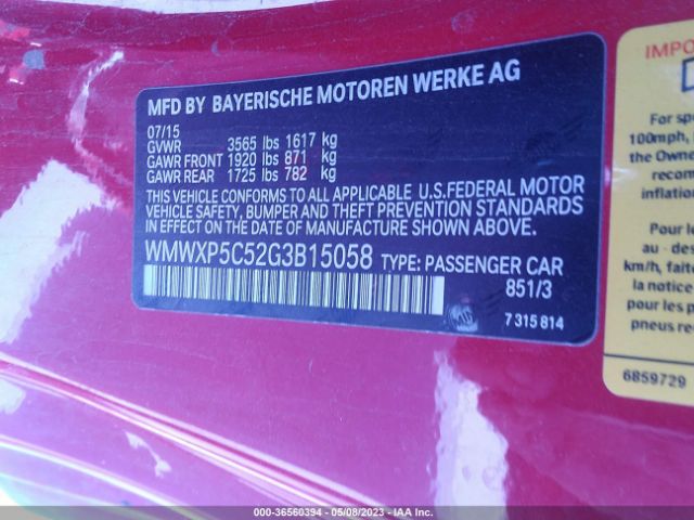 WMWXP5C52G3B15058 Mini COOPER HARDTOP