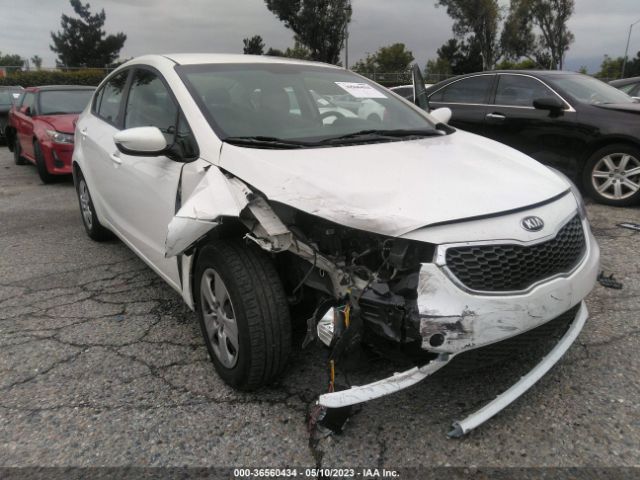 KNAFK4A6XG5549021 KIA FORTE LX