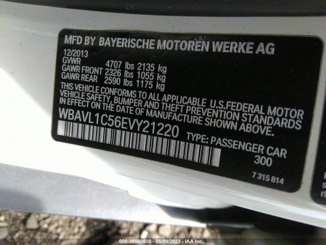 BMW X1 Xdrive28i 2014 WBAVL1C56EVY21220 Image 9