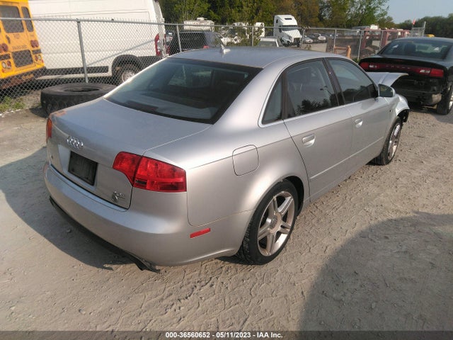 2007 AUDI A4 2.0T VIN: WAUDF78E57A095598