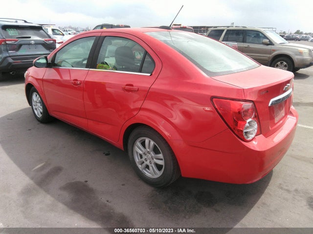 Chevrolet SONIC LT 2016 1G1JC5SH9G4112173 Image 4