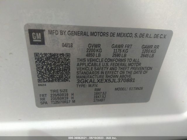 3GKALXEX5JL370881 GMC Terrain Denali
