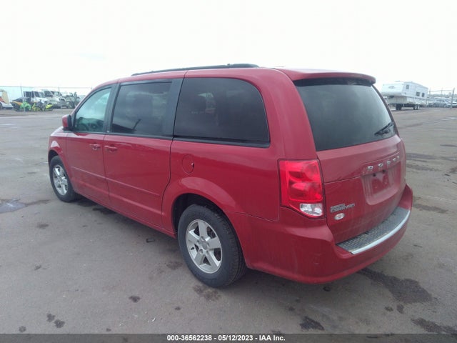 2013 DODGE GRAND CARAVAN SXT VIN: 2C4RDGCG2DR612144