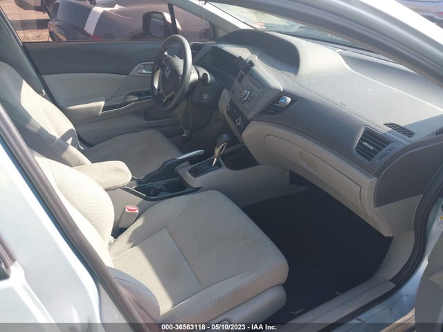 2012 HONDA CIVIC SDN LX VIN: 19XFB2F58CE044617