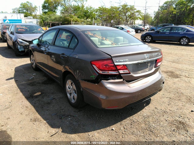 Honda Civic Sedan Lx 2015 19XFB2F59FE255197 Image 4