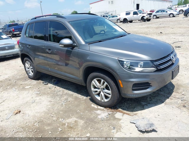 2016 VOLKSWAGEN TIGUAN S VIN: WVGAV7AX7GW005192