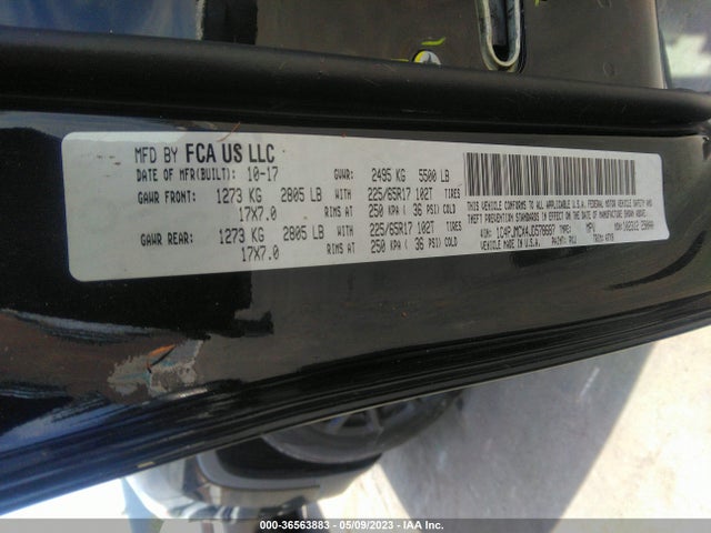 1C4PJMCX4JD578687 Jeep Cherokee Latitude