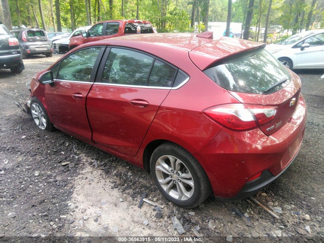 2019 CHEVROLET CRUZE LT VIN: 3G1BE6SM0KS566645