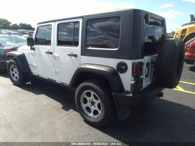 2008 JEEP WRANGLER UNLIMITED RUBICON VIN: 1J8GA69158L531515