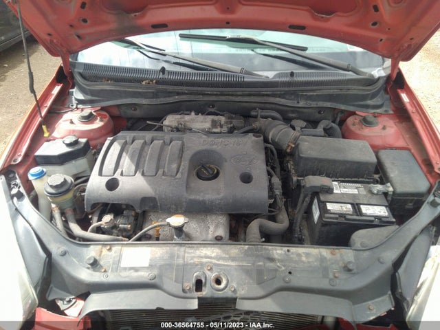 2008 HYUNDAI ACCENT GS VIN: KMHCM36C38U103854