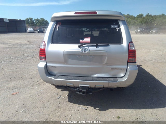 2006 TOYOTA 4RUNNER LIMITED VIN: JTEBT17R560058720