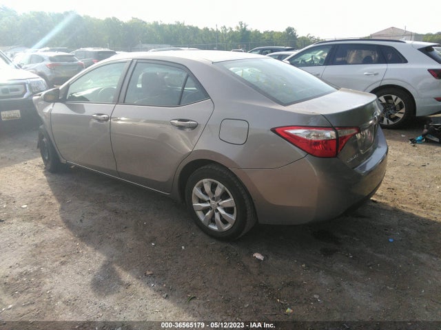 2015 TOYOTA COROLLA L/LE/S/S PLUS/LE PLUS VIN: 2T1BURHE5FC262869