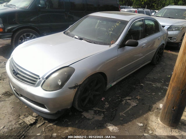 2006 INFINITI G35 SEDAN VIN: JNKCV51F76M606474