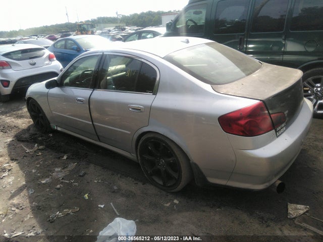 2006 INFINITI G35 SEDAN VIN: JNKCV51F76M606474