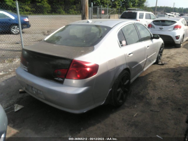 2006 INFINITI G35 SEDAN VIN: JNKCV51F76M606474