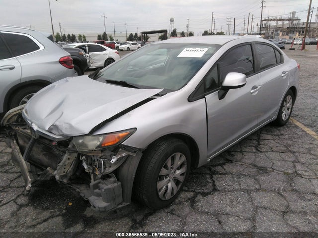 2012 HONDA CIVIC SDN LX VIN: 19XFB2F54CE342517