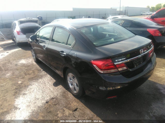 Honda Civic Sedan Lx 2014 2HGFB2F50EH509402 Image 3